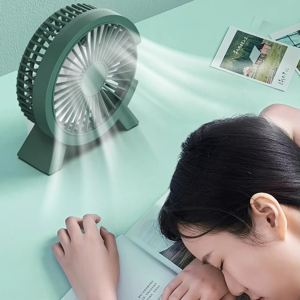 Ventilateur Électrique Portable USB - Refroidissement Silencieux et Compact