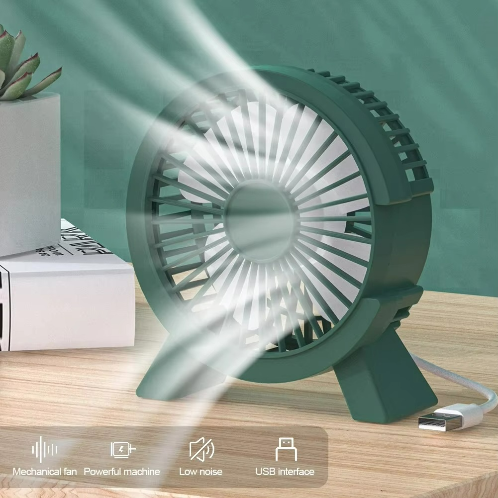 Ventilateur Électrique Portable USB - Refroidissement Silencieux et Compact