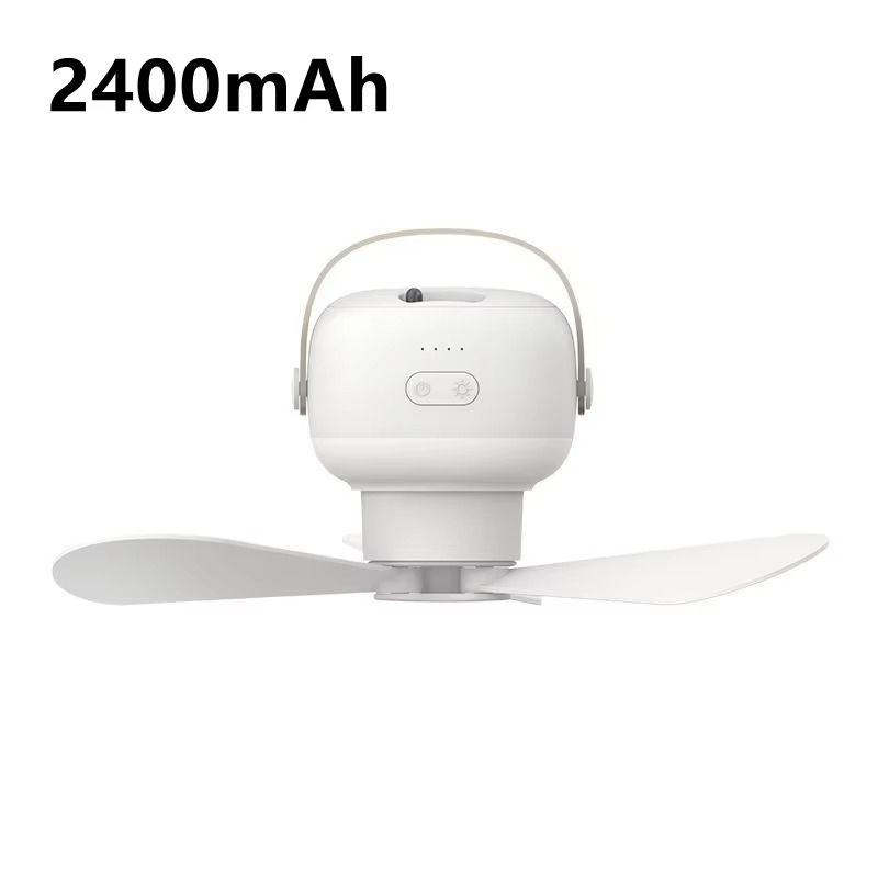 Ventilateur de Plafond Portable pour Camping - Confort et Élégance en Plein Air