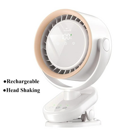 Ventilateur Portable Rechargeable USB - Refroidissement Silencieux et Efficace