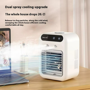 Ventilateur Portable Rechargeable - Refroidissement Instantané et Silencieux