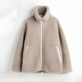 Veste en Fleece Teddy Douce - Chaleur et Confort pour Jours Froids