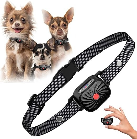 Collier Anti-Aboiement Ajustable pour Chiens - Solution Humaine et Confortable
