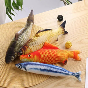 Jouet Interactif pour Chiens - Poisson Mobile avec Capteur de Mouvement