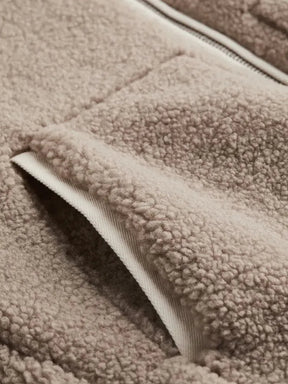 Veste en Fleece Teddy Douce - Chaleur et Confort pour Jours Froids