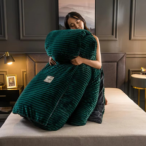 Housse de Couette en Fleece Velours - Douceur et Chaleur Exceptionnelle