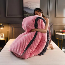 Housse de Couette en Fleece Velours - Douceur et Chaleur Exceptionnelle