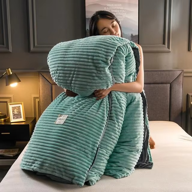 Housse de Couette en Fleece Velours - Douceur et Chaleur Exceptionnelle