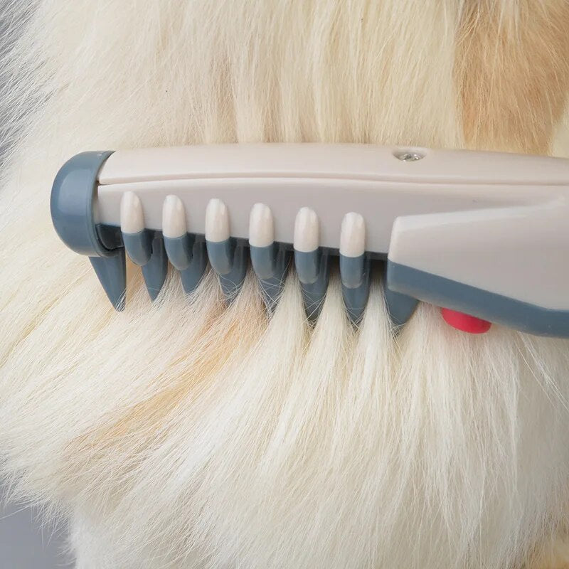 Ciseaux Électriques Silencieux pour Chiens - Toilettage Calme et Sans Stress