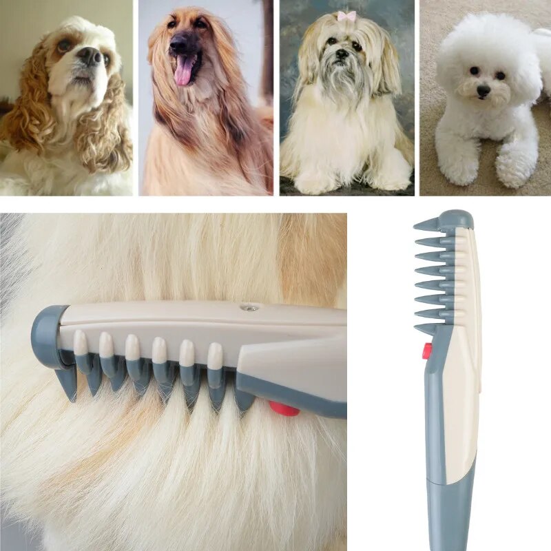 Ciseaux Électriques Silencieux pour Chiens - Toilettage Calme et Sans Stress