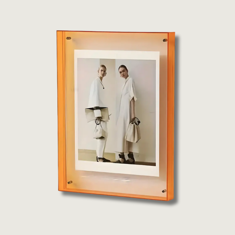 Cadre Photo Transparent Minimaliste - Élégance et Simplicité pour Intérieur