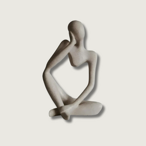 Sculpture Abstraite en Résine - Design Unique et Fait Main
