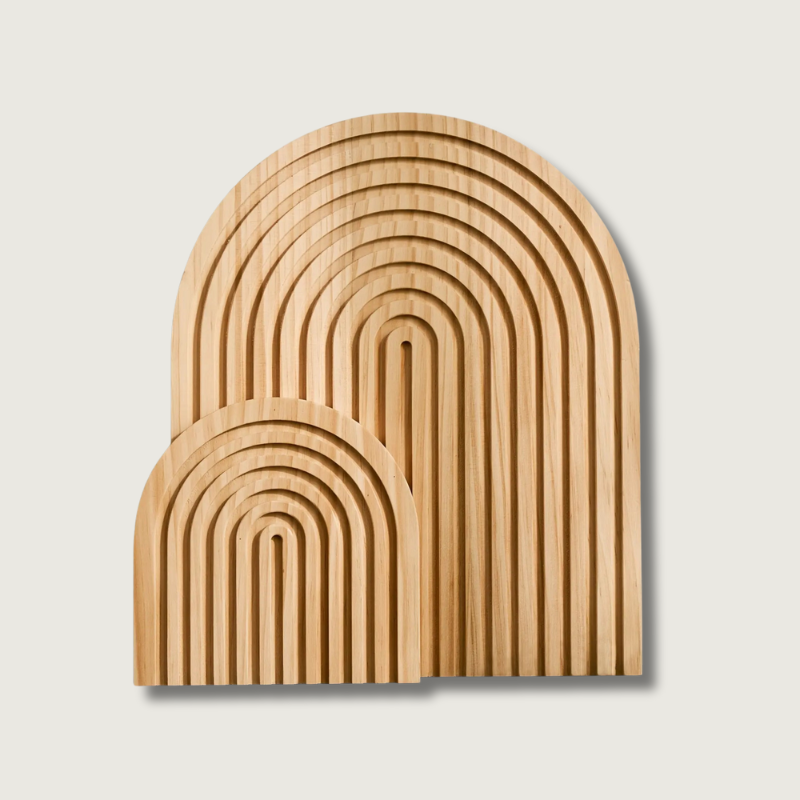 Arches en Bois Élégantes - Apportez Chaleur et Texture à Votre Intérieur