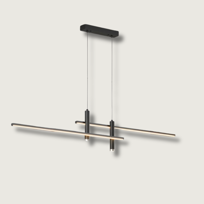 Luminaire Suspendu à LED - Design Moderne et Hauteur Réglable