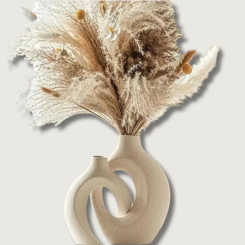 Vases en Céramique Moderne - Ensemble Élégant pour Décoration Intérieure