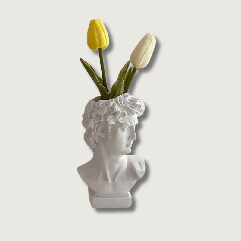 Vase en Céramique Inspiré de la Grèce - Élégance Mythologique pour Votre Intérieur