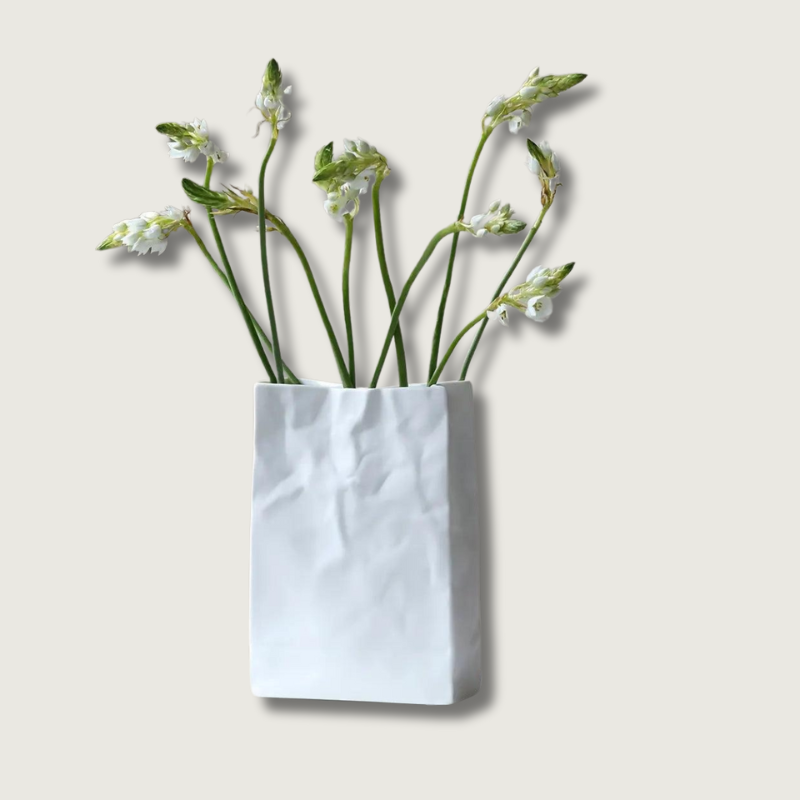 Vase en Céramique Artistique - Design Ludique et Moderne pour Intérieur