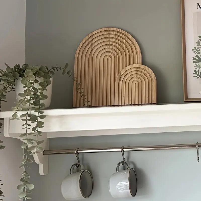 Arches en Bois Élégantes - Apportez Chaleur et Texture à Votre Intérieur