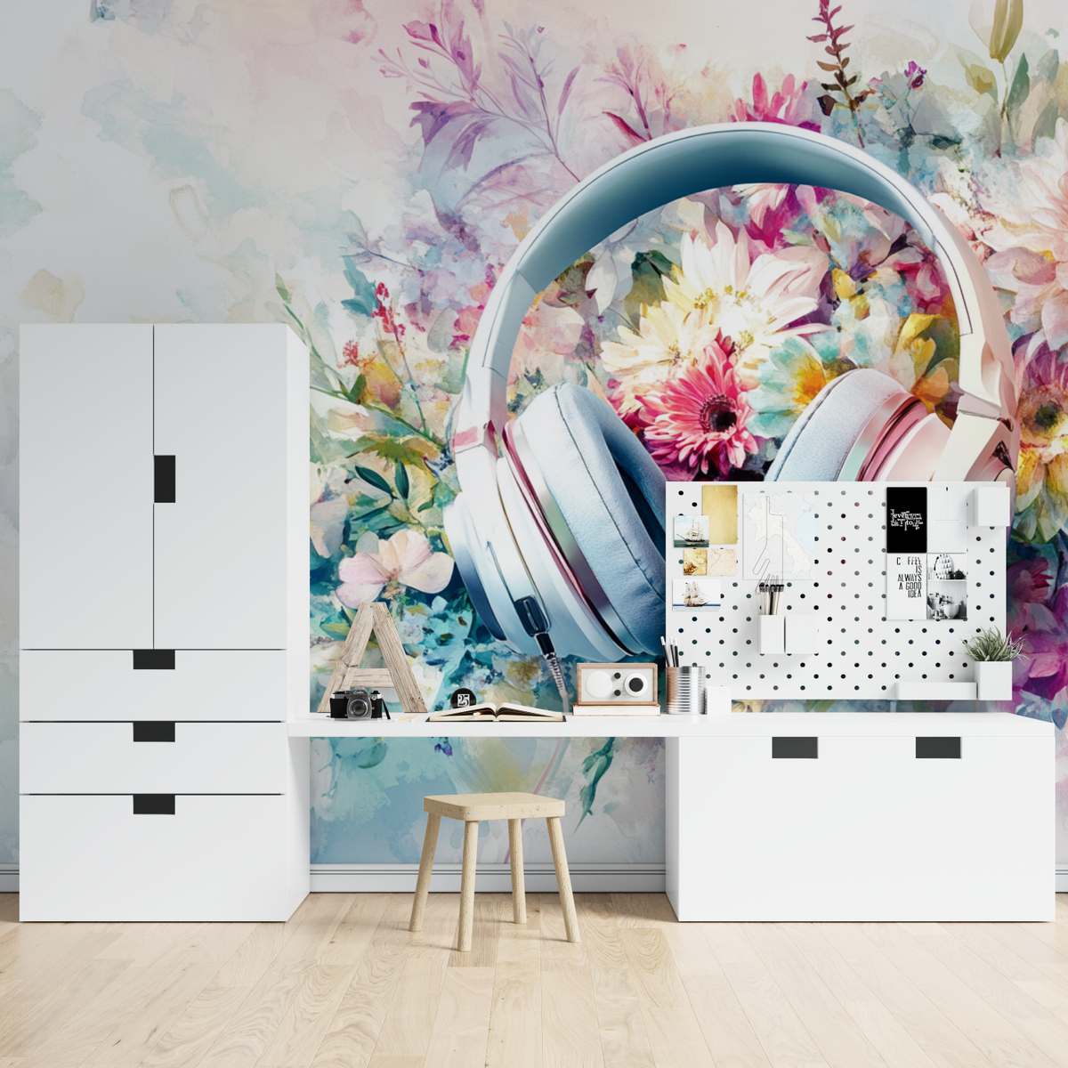 Papier Peint Floraison