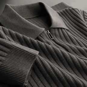 Pull à Col Zippé pour Homme - Élégance et Confort au Quotidien