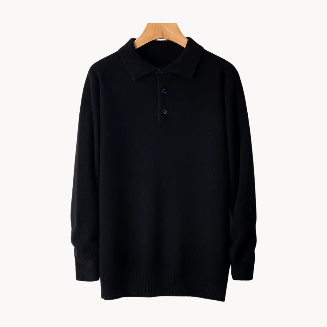 Chemise en Laine Mérinos pour Hommes - Style Rugby et Confort Luxueux
