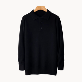Chemise en Laine Mérinos pour Hommes - Style Rugby et Confort Luxueux