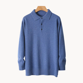 Chemise en Laine Mérinos pour Hommes - Style Rugby et Confort Luxueux