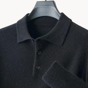Chemise en Laine Mérinos pour Hommes - Style Rugby et Confort Luxueux