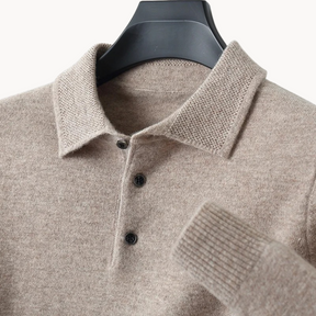 Chemise en Laine Mérinos pour Hommes - Style Rugby et Confort Luxueux