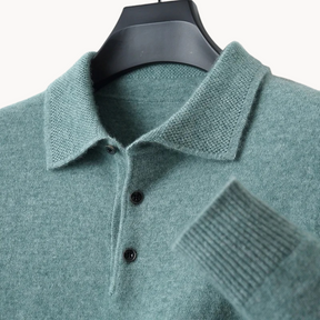 Chemise en Laine Mérinos pour Hommes - Style Rugby et Confort Luxueux