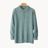 Chemise en Laine Mérinos pour Hommes - Style Rugby et Confort Luxueux