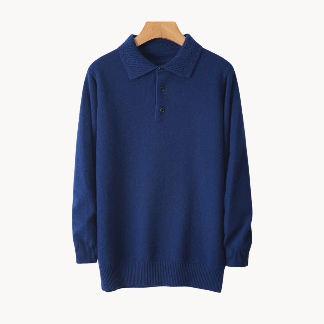 Chemise en Laine Mérinos pour Hommes - Style Rugby et Confort Luxueux