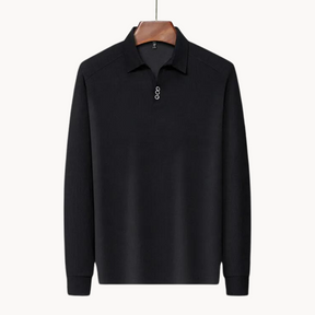 Polo Long Manches Confortable - Idéal pour Golf et Sorties Décontractées