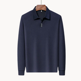 Polo Long Manches Confortable - Idéal pour Golf et Sorties Décontractées