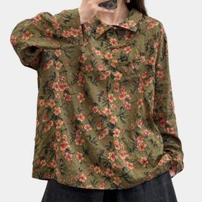 Chemisier Floral pour Femmes - Élégance et Confort au Quotidien