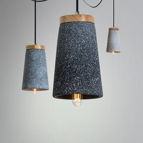 Lampe Suspendue en Ciment - Design Épuré et Durable
