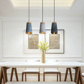 Lampe Suspendue en Ciment - Design Épuré et Durable