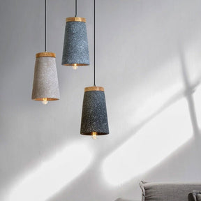 Lampe Suspendue en Ciment - Design Épuré et Durable