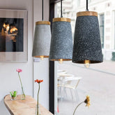 Lampe Suspendue en Ciment - Design Épuré et Durable