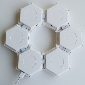Lampe Modulaire Hexagonale - Design Créatif et Installation Facile