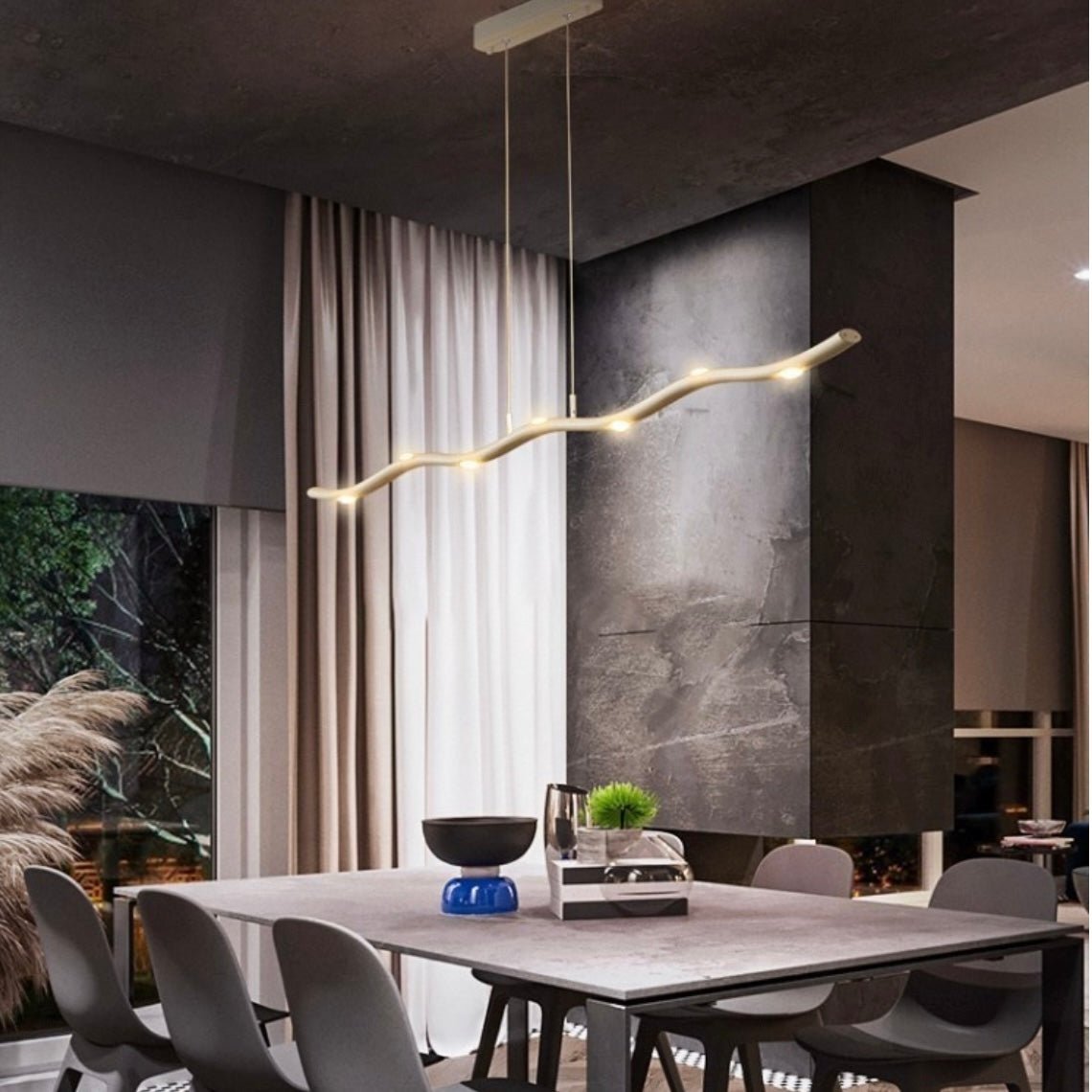 Suspension LED Linéaire Économique - Éclairage Élégant et Durable
