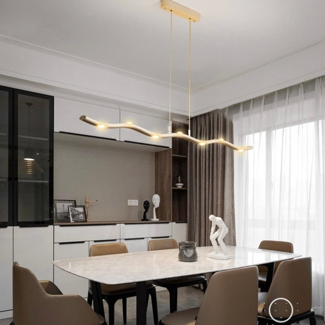 Suspension LED Linéaire Économique - Éclairage Élégant et Durable