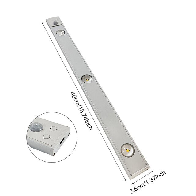 Applique LED sans Fil - Détection de Mouvement et Économie d'Énergie