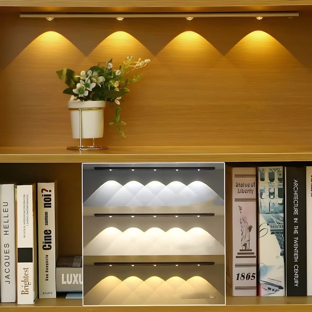 Applique LED sans Fil - Détection de Mouvement et Économie d'Énergie