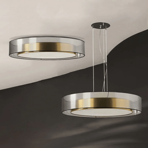 Lampe Suspendue Moderne à Trois Couleurs - Élégance Minimaliste pour Intérieurs
