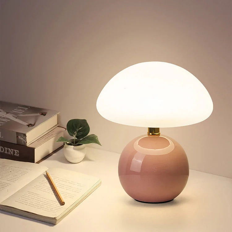Lampe Champignon Moderne - Éclairage Chaleureux et Élégant