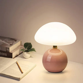 Lampe Champignon Design Bauhaus - Éclairage Réglable et Écologique