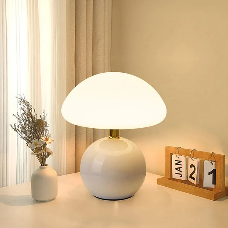 Lampe Champignon Moderne - Éclairage Chaleureux et Élégant