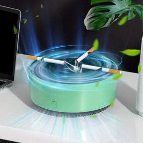 Cendrier Purificateur d'Air pour Fumée - Élimination Efficace des Odeurs Intérieures