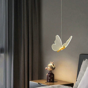 Pendentif LED Ailes de Papillon - Éclairage Élégant et Ambiance Magique
